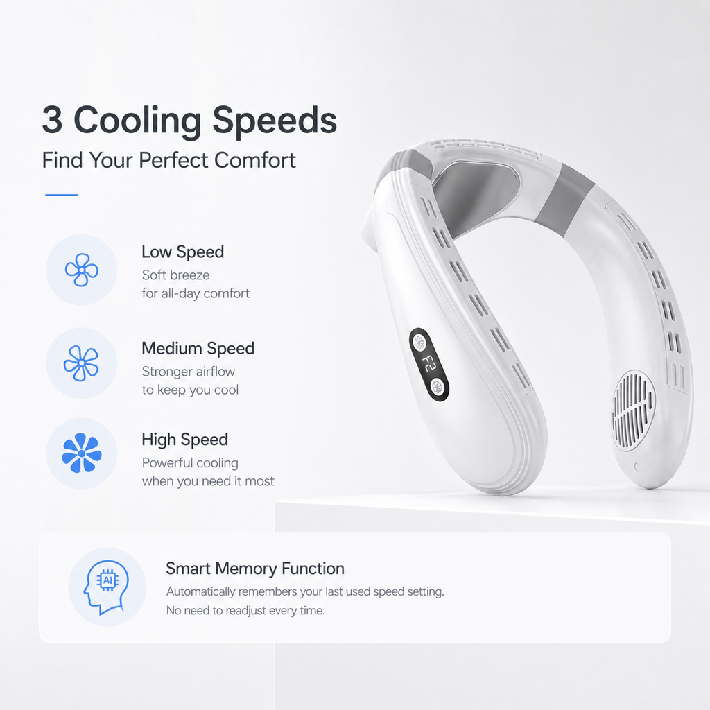 FrostFlow - Neck Air Conditioner Fan