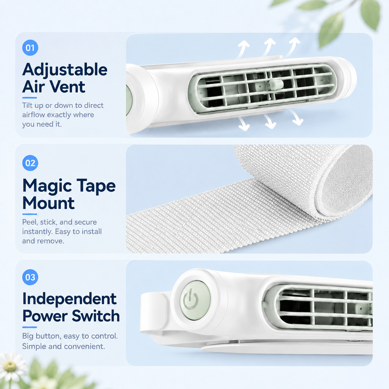 BreezeDrive - Car Seat Cooling Fan