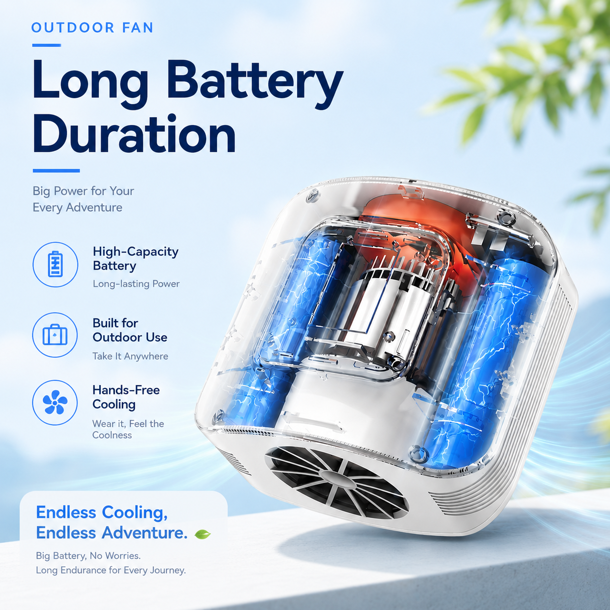 ArcticClip - Waist Cooling Fan