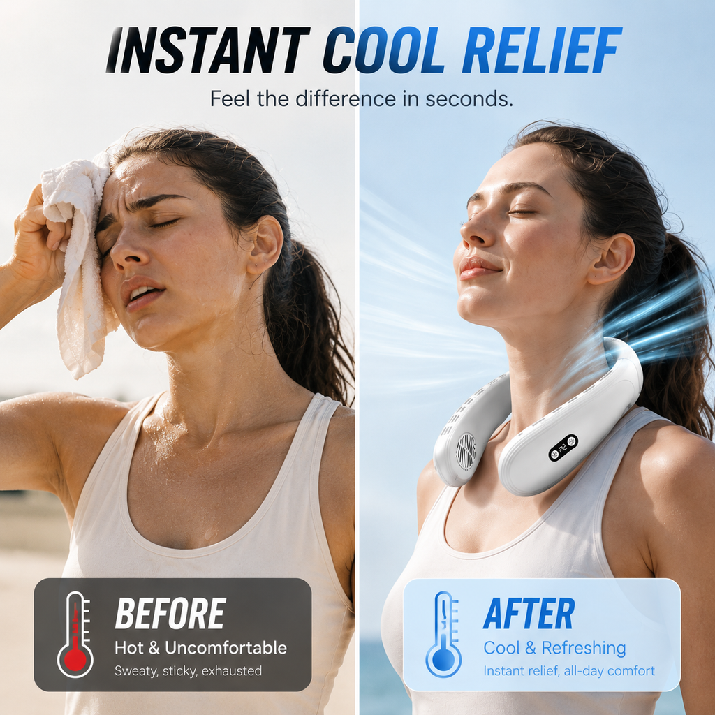 FrostFlow - Neck Air Conditioner Fan