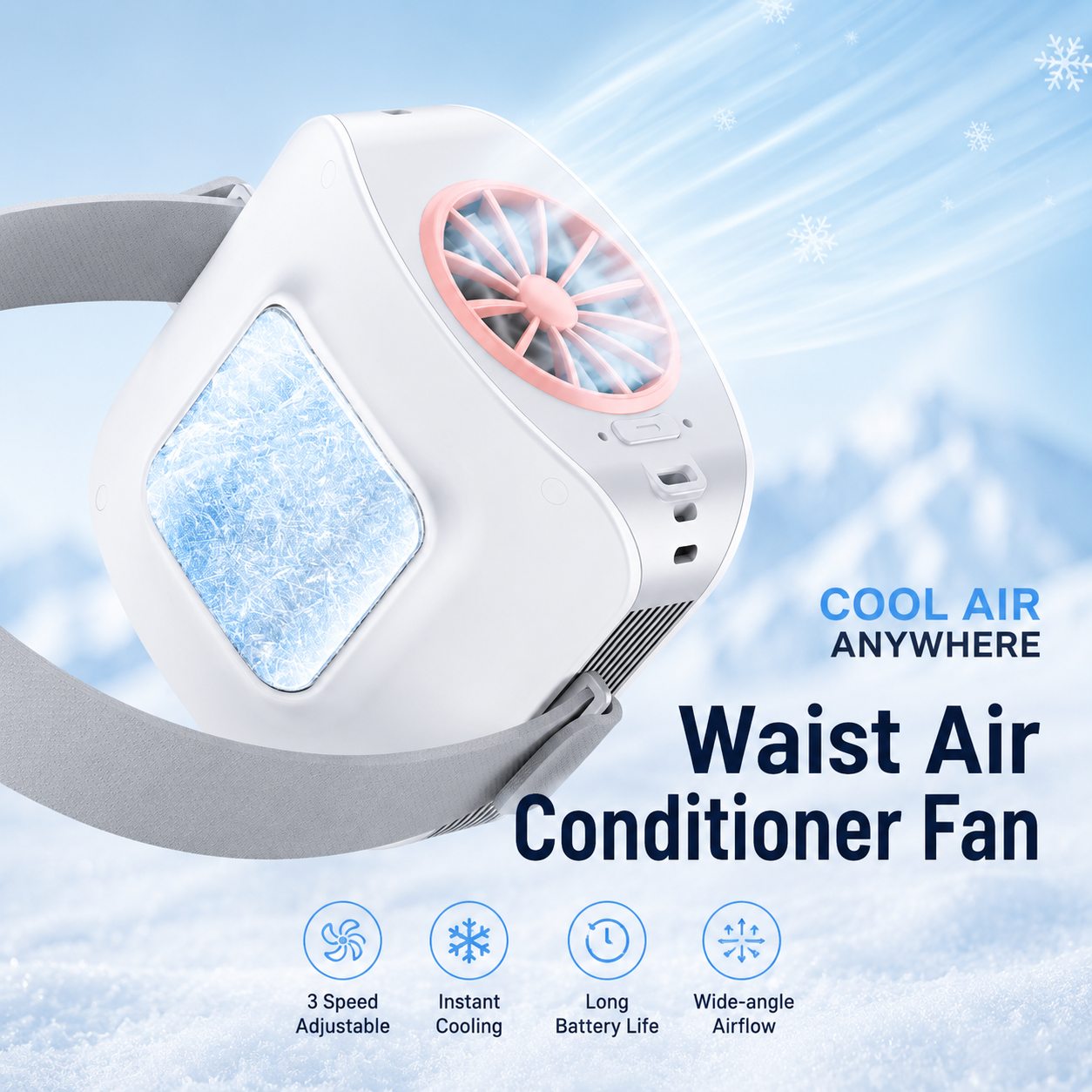 ArcticClip - Waist Cooling Fan